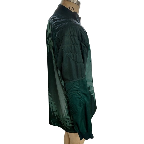 Vintage Nike Long Sleeve Soccer Goalie Jersey Shirt L Dark Green Made in USA - Picture 9 of 10